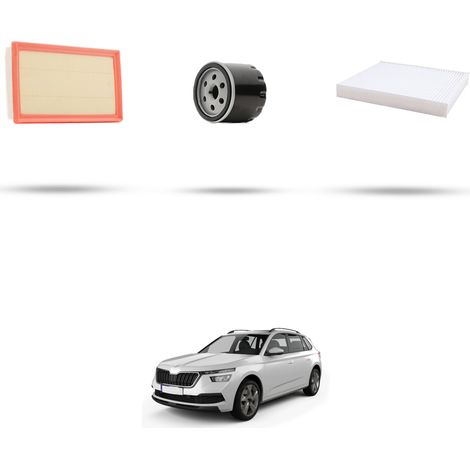 Kit tagliando 3 filtri compatibile con Skoda Kamiq 1.5 tsi 110KW DAL 2019 (1/5)