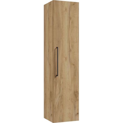 kielle Vega - Armadietto pensile alto, 140x33x33 cm, rovere dorato 50218011 (1/5)