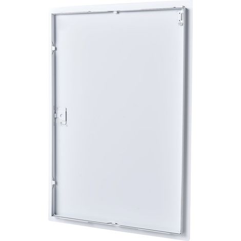 Panneau d'accès acier galvanisé 64x44 cm pour cloison sèche, porte de service facile à installer, pour plomberie et électricité (1/5)