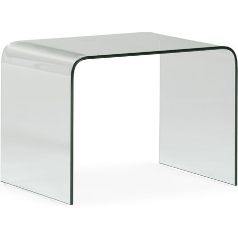 Hilfstabelle 60x45x45 Glas (Dicke 10 mm) Hilfsmöbel / Tische für alle Stile, um dem Haus eine Note zu verleihen (1/4)