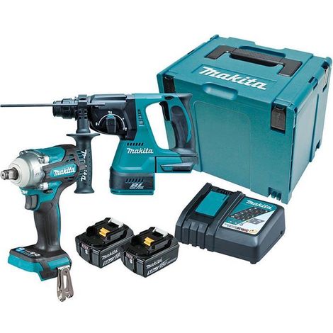 DLX2372TJ Twin Pack 18V 2 x 5.0Ah Li-ion - MAKDLX2372TJ