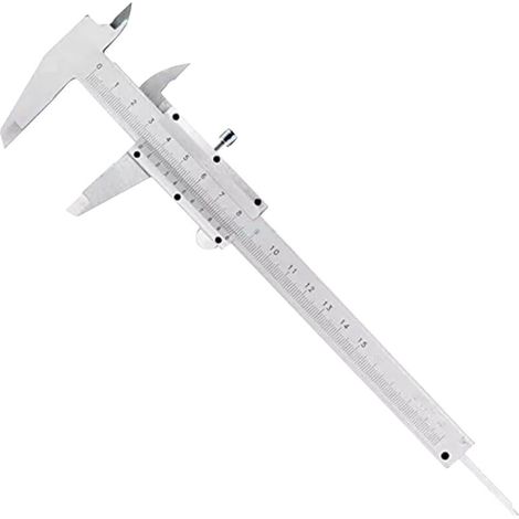 0–150 mm Carbonfaser-Messschieber, hochpräzises Messwerkzeug für Reparaturen – Crezuo
