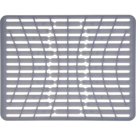 Tapis Évier Plastique Gris Taille Grand (1/5)
