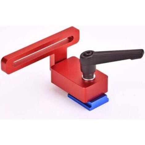 Butée de Rail de guidage pour rails en T à rainure en T, 30 glissières en T pour le travail du bois (1/4)