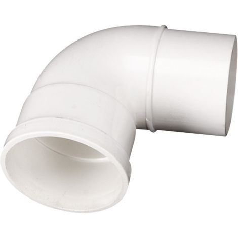 Pipe WC Courte Ø100 – Emboîture Ø85/105 – Raccord Compact pour WC – Installation en Espace Réduit