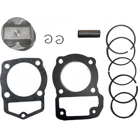 Piston parts for VF125 motorcycles, compatible with Daelim VF125, VT125 and KPH125, cylinder bore 56.5 mm (1/4)