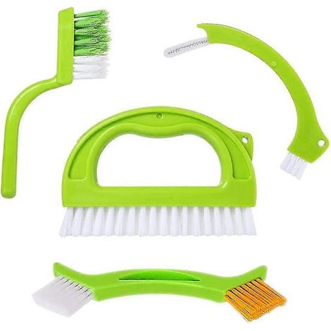 Brosse pour salle de bain, cuisine et maison, brosse à joints pour nettoyer les moisissures sur les sols, les fenêtres et les joints de carrelage. (1/5)