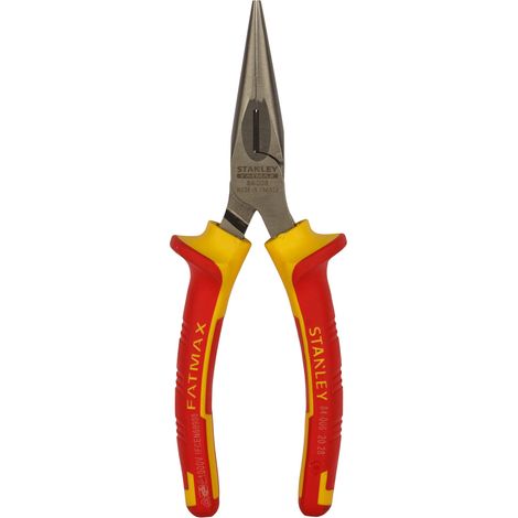 Pinza a becchi 1/2 rotonda lunga 160mm isolata 1000V - Stanley
