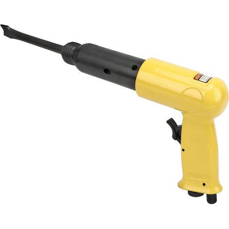Marteau burineur pneumatique à percussion 2200RPM, jeu d'outils avec embout ciseau, entrée 1/4in, pour décapage et enlèvement de poussière. (1/5)