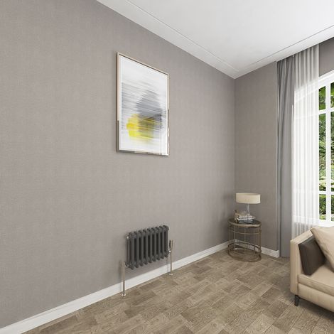 SKY Bathroom 2 Column Anthracite 300x425mm Traditional Cast Iron Style Radiator (1/5)