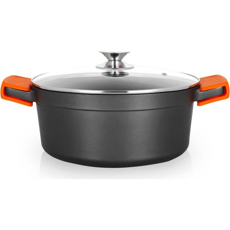 Olla Aluminio 28cm 6,7L Cacerola ORBEGOZO CDH 3028   Tapa inclui (1/5)