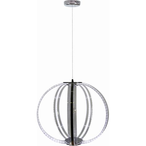 Lampadario LED 6 luci Candellux Cansas 31-43955 cromo (1/2)