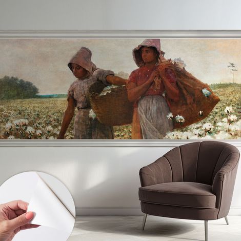 Carta da parati autoadesiva - fotomurale - decorazione parete - murale - adesivo da muro - Lavoro nei campi 250x104 cm (1/5)