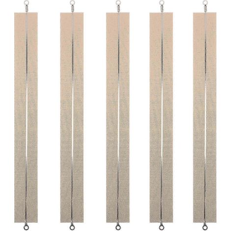 5 bandes de thermoscellage compatibles avec les scelleuses manuelles et les éléments de scellage par impulsion pour un processus de scellage efficace. (1/3)