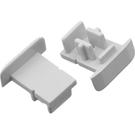 1 Paar Endkappen für Fugen-Profil 16 x 15mm (4297)