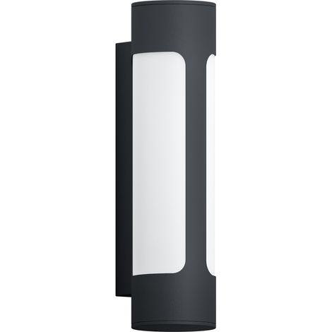 LED Lampe paroi extérieure TONEGO blanc anthracite L: 7,5 cm H: 31cm D: 10cm IP44 (1/5)