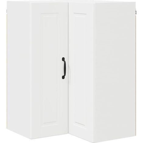 Meuble mural de cuisine,Armoire de cuisine Blanc 57 x 57 x 80 cm Bois d'ingénierie CFW26460 (1/5)