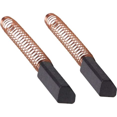 Lot de 2 balais de charbon moteur d'origine pour robot de cuisine Artisan, Ultra, Classic 5KSM150, 5KSM90, 5KSM45, 5KPM5, 5K5, 5KSM156, 5KSM125, 5KSM175 (1/2)