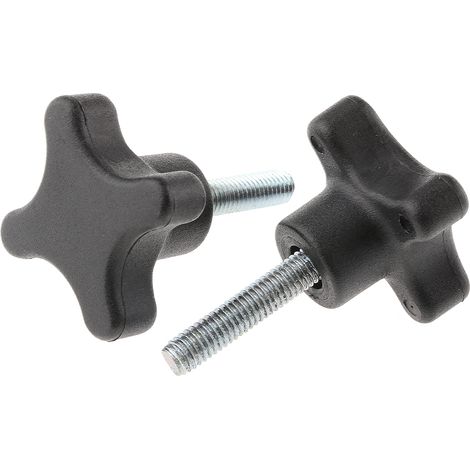 Bouton de serrage RS PRO M6 x 25mm ( Prix pour Paquet de 10 )