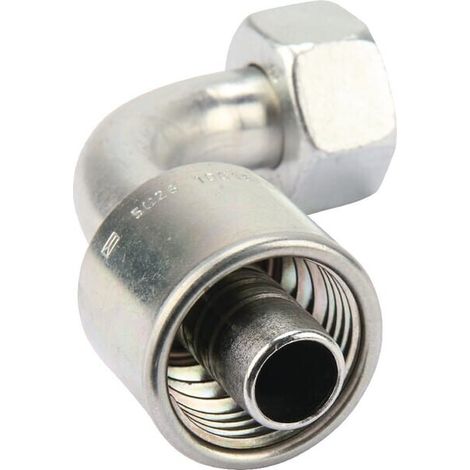 Raccord à sertir GATES 10G18FDLORX90
