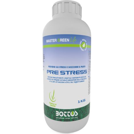Bottos organic pre-stress biostimulant 1kg Bottos organic anti-stress pour gazons à l&039ombre - Maxi
