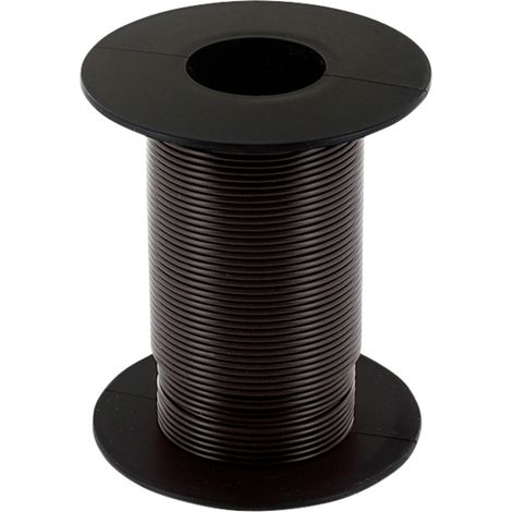econ connect KL025SW25 Litze  1 x 0.25 mm² Schwarz 25 m