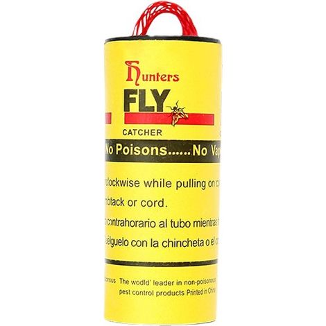 Papier anti-moustique, rouleau collant anti-mouches, papier collant anti-mouches des fruits, pour l'intérieur et l'extérieur, mouches, moustiques et autres insectes volants (sans clous) 20 pièces (1/4)