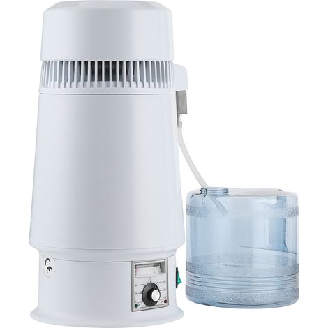 4-Liter-Edelstahl-Wasserdestilliergerät, Destillierapparat, Reinigungsboiler, Braumaschine für den Hausgebrauch, EU 220 V (1/5)