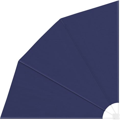 Maison Exclusive - Schermo di Privacy per Balcone 210 x 210 cm Poliestere Blu navy
