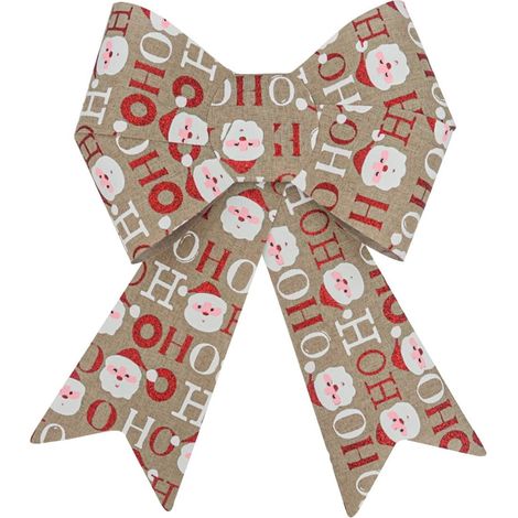 Ribbon Bow - 31 X 21 Cm - PVC - Décoration Intérieure Extérieure Noël Arbre Fête - 1 Pièce (1/5)