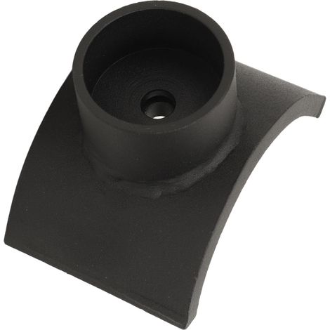 Adaptateur de Cric de Bouteille, Selle d'essieu de Levage Hydraulique Haute Résistance pour Tube de 3 Pouces Noir (1/5)