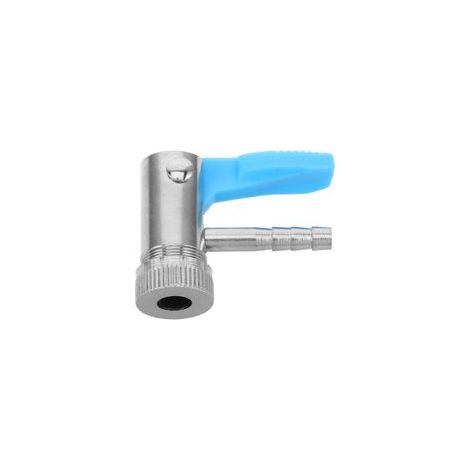 Embout de Gonflage de Pneu en Cuivre 6 MM Raccord Rapide et Clapet Anti-Retour Adaptateur pour Pompe à Pneus Portable Compatible Compresseur d'Air Accessoire Compresseur Air