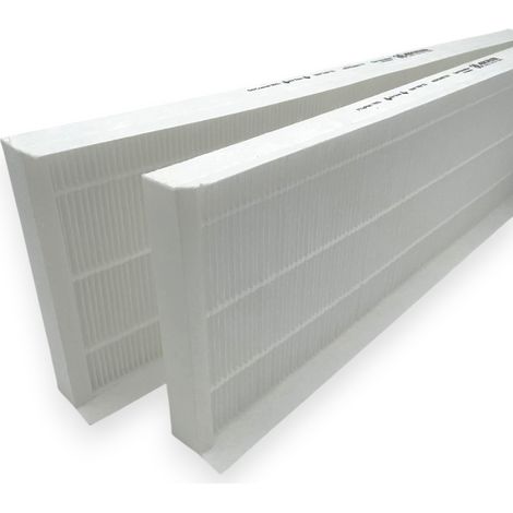 AEROFILTER - Kit 2 Filtres G4 + F7 - Compatibles ZEHNDER ComfoAir Q 350/450/600 - 500x160x23 mm - Double Flux - Livraison Offerte Entreprise Francaise (1/5)