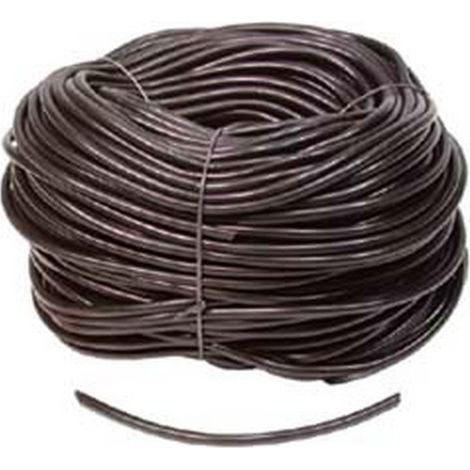 1ROTOLO TUBO CAPILLARE IN PVC NERO - rotolo da mt.100