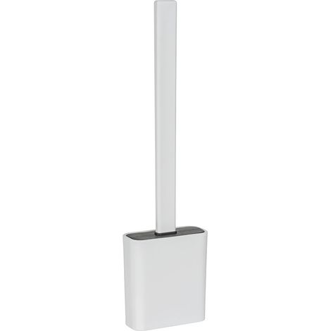 Porte-brosse De Toilette Zalana, Blanc, 9,8 X 4 X 35,5 Cm