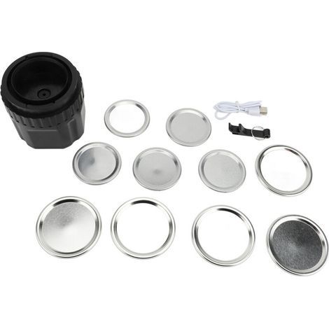 Machine à sous-vide pour bocaux Mason – Kit USB avec écran LED, couvercles large ouverture, idéal conservation alimentaire (1/5)