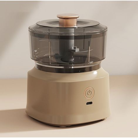 Hachoir à ail électrique, appareil de cuisine multifonctionnel, coupe-légumes électrique sans fil, presse-ail