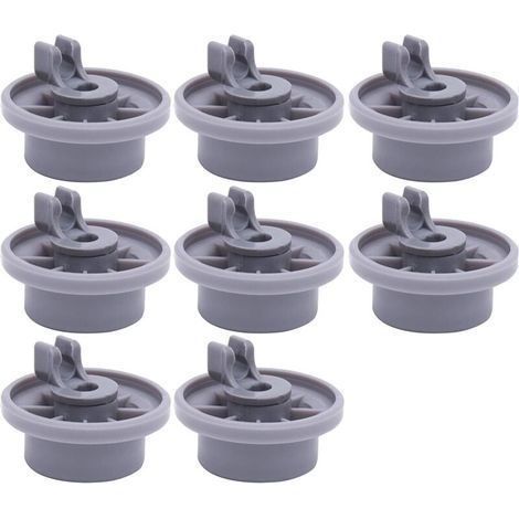 8 pcs Caster for Bosch Kenmore Dishwasher 420198 AP2802428 165314 (1/4)