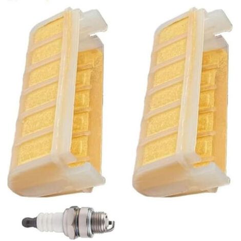 Filtre à air MS250 pour tronçonneuse Stihl 021 023 025 MS210 MS230 MS250C MS210C MS230C MS 250 230 210, lot de 2, remplace les références 1123 120 1613 et 1123 120 1612 (1/3)