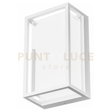 GES2100 Plafoniera LED 12W in Alluminio Bianco Opaco CCT 3000K/4000K/5000K IP65 - Lampada a Soffitto per Esterni Compatta - Gealuce