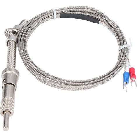 Sonde thermocouple type K à poignée droite, capteur de température 0-800℃, modèle WRNT (1/4)