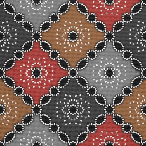 Tela Oxford para decoración de exteriores - Estampado geométrico 21 (1/5)