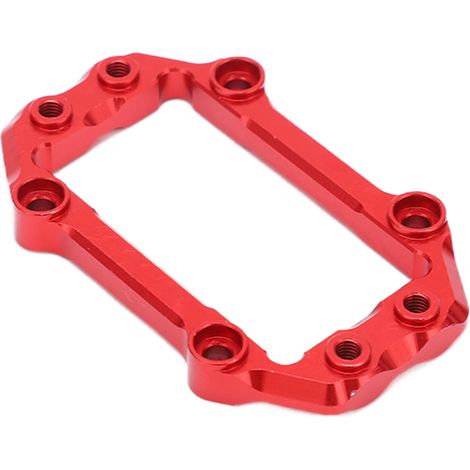 Kit de fixation pour servo de direction en alliage d'aluminium pour voitures RC Arrma Kraton 1/8 (rouge) (1/5)