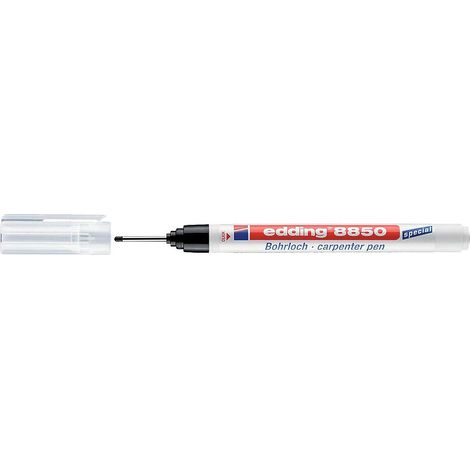 Marqueur de précision 8850 noir avec pointe ogive 1 mm 1 pièce - EDDING