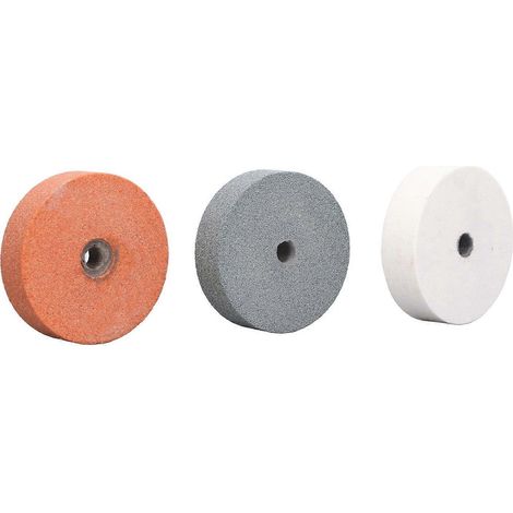 Kit de polissage de 3 pièces avec meule pour métal, céramique et bois