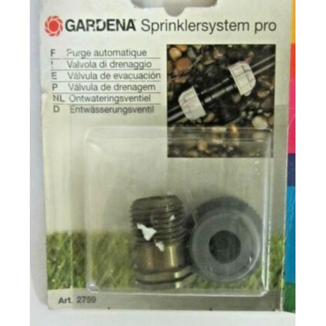 GARDENA - VALVOLA DI DRENAGGIO (1/2)