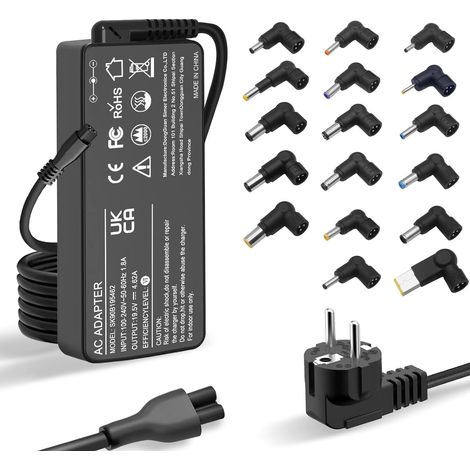 90W Universel Chargeur Compatible avec 16 Conseils câble d'alimentation (1/5)