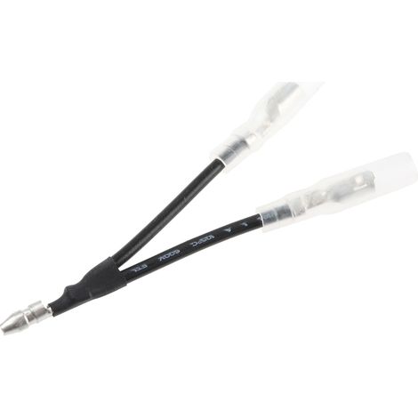 Rs Pro – Cosse électrique à sertir mâle vers femelle – Isolée en PVC transparent – Longueur 87.5mm – Diamètre 4mm – Sachet de 15 unités