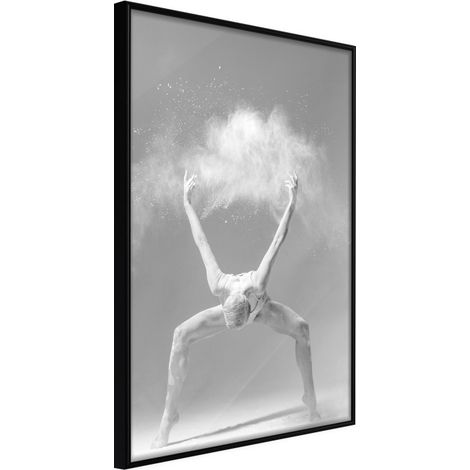 Affiche Murale Encadrée "Beauty of the Human Body I" 40 x 60 cm Noir