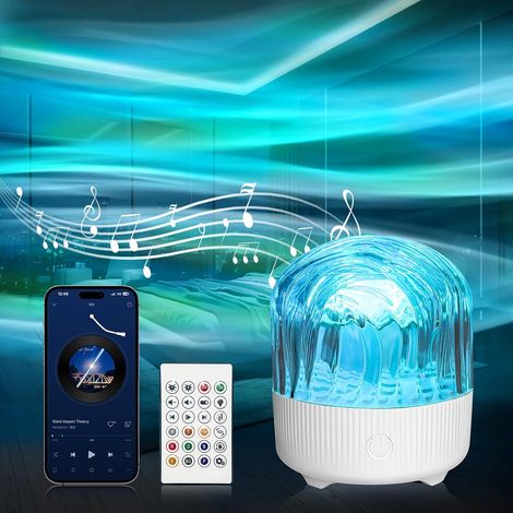 GY Mesh Projecteur Ciel Étoilé LED Bluetooth, Lampe Lave 3D RGB avec 18 Effets Lumineux (1/5)